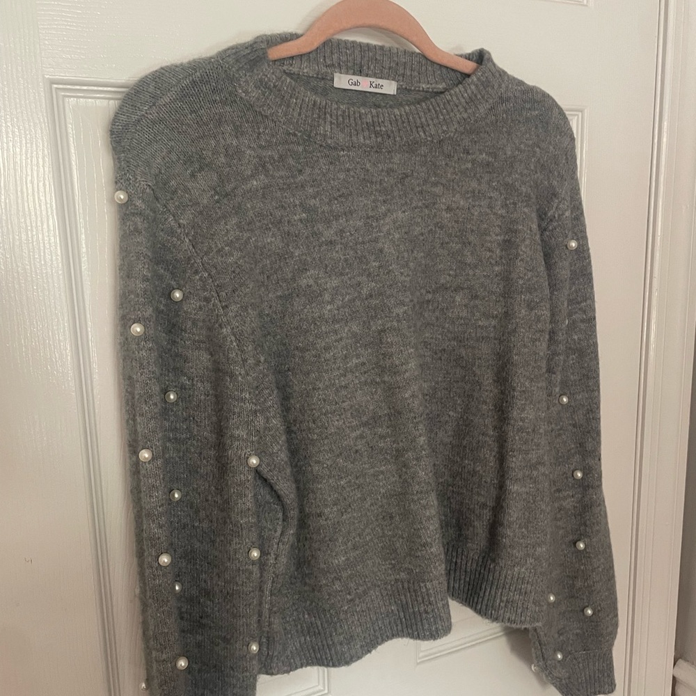 Gab Kate Pearl Sweater from Mixology